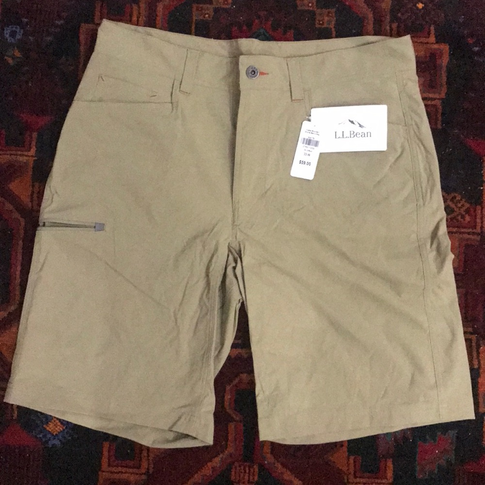 LL Bean Cresta Mountain Hybrid Shorts
